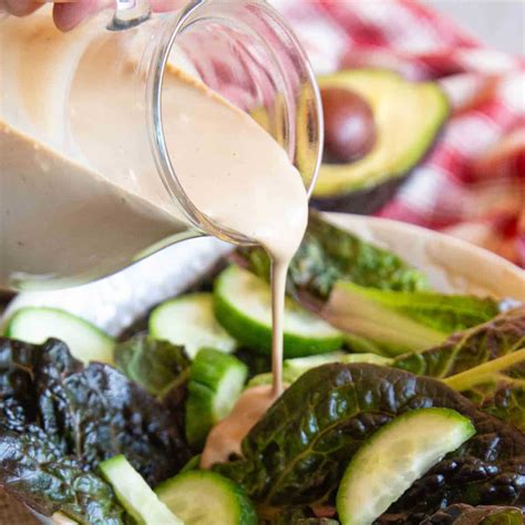 Creamy Balsamic Dressing - Helen's Fuss Free Flavours