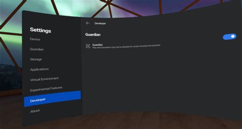 Image result for Oculus Developer Mode