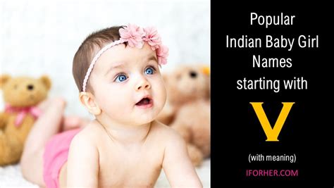 Latest Hindu Baby Girl Names Starting With V