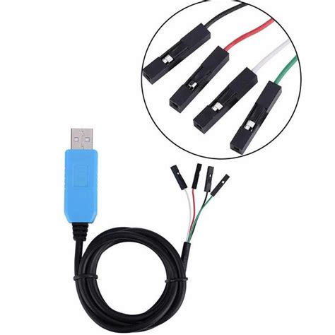 USB to TTL RS232 Module USB to Serial Cable Converter – Indian Hobby Center