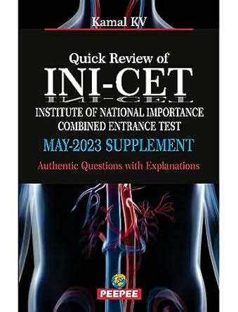 Buy Quick Review of INICET May 2023 Supplement Book Online at Low ...