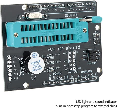 Programmer Expansion Board, AVR ISP Shield Burning | Ubuy India
