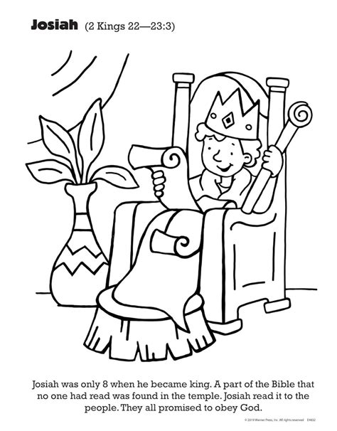 Josiah In The Bible Coloring Pages [2025]