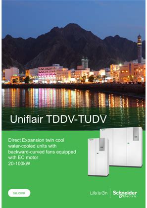 Uniflair TDDV_TUDV 20-100kW - brochure | Schneider Electric