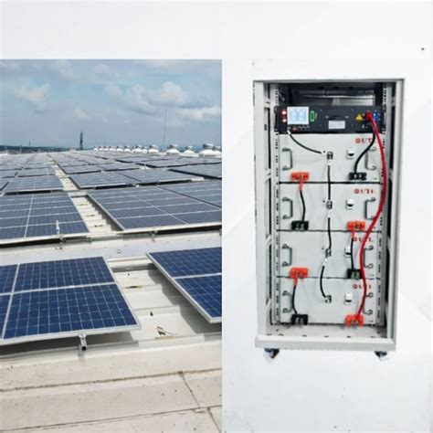 Residential Hybrid Solar Power Plant with Topcon Bifacial Panels and ...