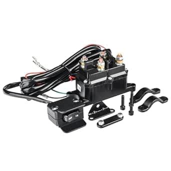 MaySpare 250A 12V Winch Solenoid Relay Contactor Winch Rocker Thumb ...