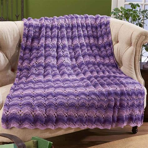 Herrschners Purple Haze Crochet Afghan Kit- Buy Online in India at ...