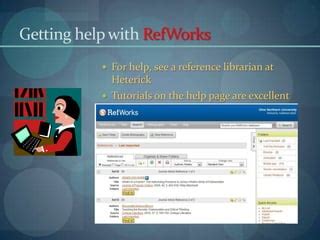 How to Use RefWorks 的图像结果