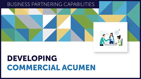 Developing Commercial Acumen