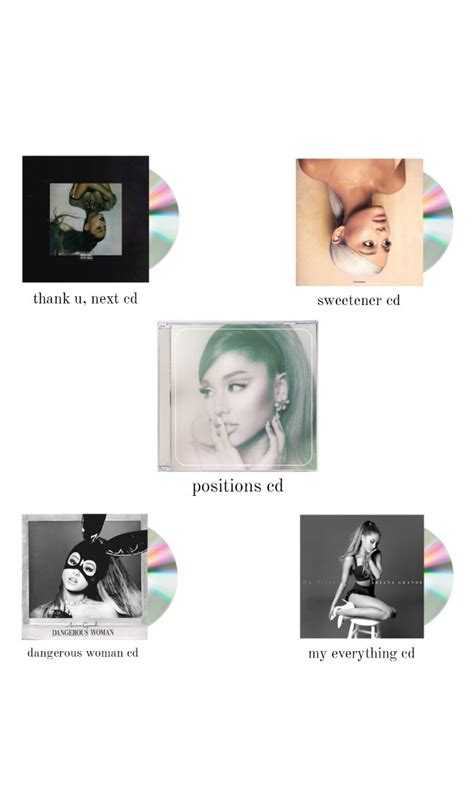 PRE-ORDER!!!! Ariana Grande's Albums / Album Bundles (EXCLUSIVE ON MY ...
