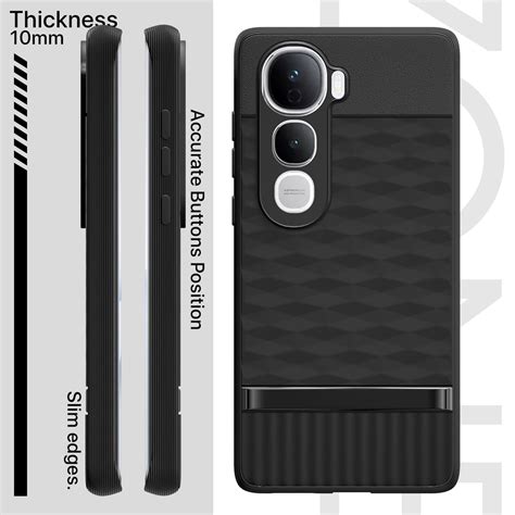 Buy Pikkme Vivo Y400 Pro 5G Shockproof Soft Flexible Gencase Back Cover ...