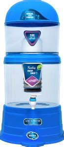 Aqua Fresh MINERAL POT MUNICIPLE WATER gravity based 16 L NON ELECTIC ...