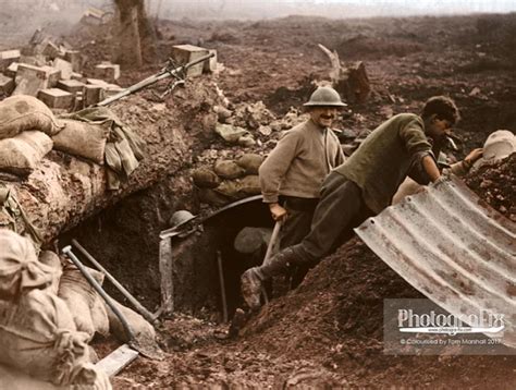 100 Years On: Passchendaele in Color - Amazing Colorized Photos by Tom ...