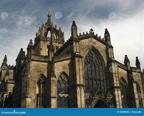 High Kirk of St. Giles 02 stock photo. Image of catholoicism - 5850986
