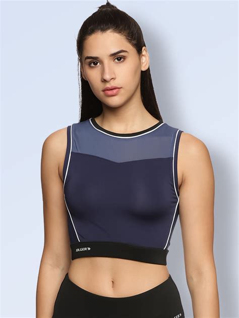 Buy Sports and Gym Crop Tops For Women | Jolger