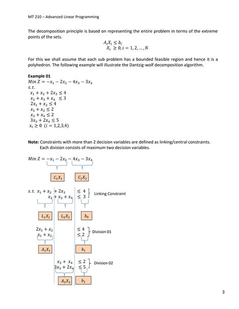 Image result for Dantzig-Wolfe Decomposition Algorithm