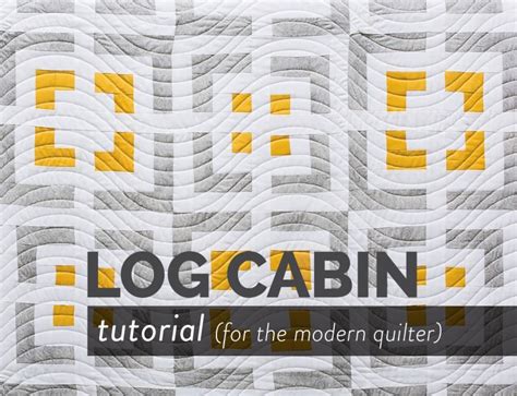 Image result for Log Cabin Quilt Pattern Tutorials