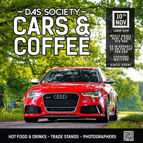 Das Society Cars & Coffee - November Edition, Meole Brace Park and Ride ...