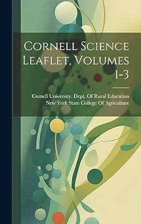 Buy Cornell Science Leaflet, Volumes 1-3 Book Online at Low Prices in ...