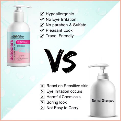 Schoolers Kids Shampoo & Conditioner for Soft & Shining Hair. No ...