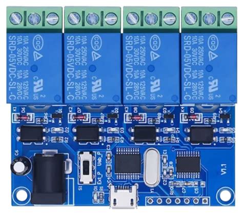 USBM-RELAY04 Seeit | Seeit USBM-RELAY04 Relay Control Card Module USBM ...