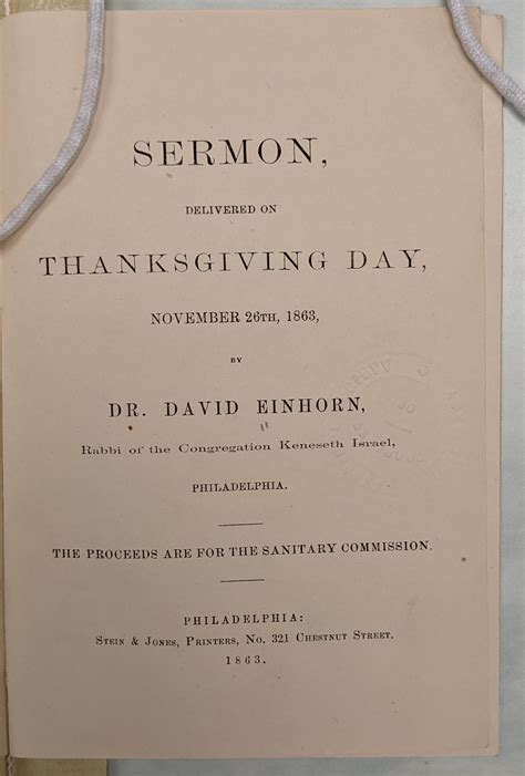 Sermons of Thanksgiving – The Word: The CJH Blog