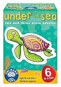 Buy Orchard Toys Under The Sea 2-3 Piece Puzzles, 6 Count Online at Low ...