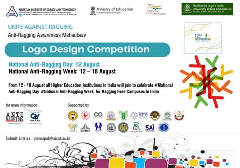 ANTI RAGGING AWARENESS WEEK – LOGO DESIGN COMPETITION – AISAT ...