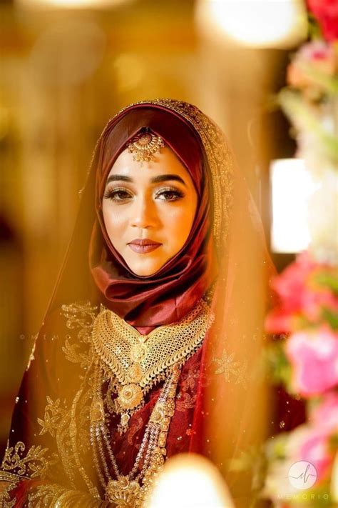 Hijabi bride | Hijabi brides, Beautiful bridal dresses, Indian bridal ...