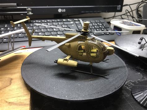 Hughes 500D Tow Helicopter -- Plastic Model Helicopter Kit -- 1/48 ...