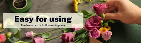 TIED RIBBONS Foam Brick for Flower Basket, Wedding Bouquet, Artificial ...