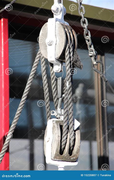Rope Hoist Block And Tackle Pulley