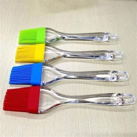 Buy plenzo Set of 1 big size Kitchen Silicone Flat Pastry Brush Silicon ...