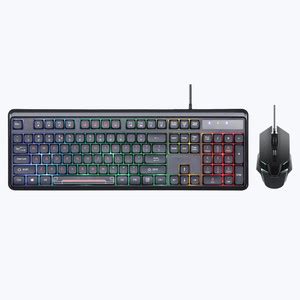 ZEBRONICS ZEB-COMBAT COMBO Wired USB Standard Multi-device Keyboard ...