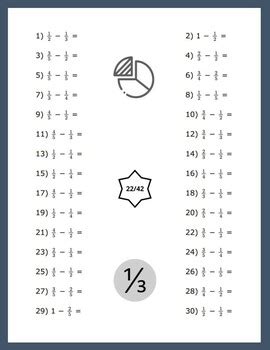 Fraction Subtraction Problems 的图像结果