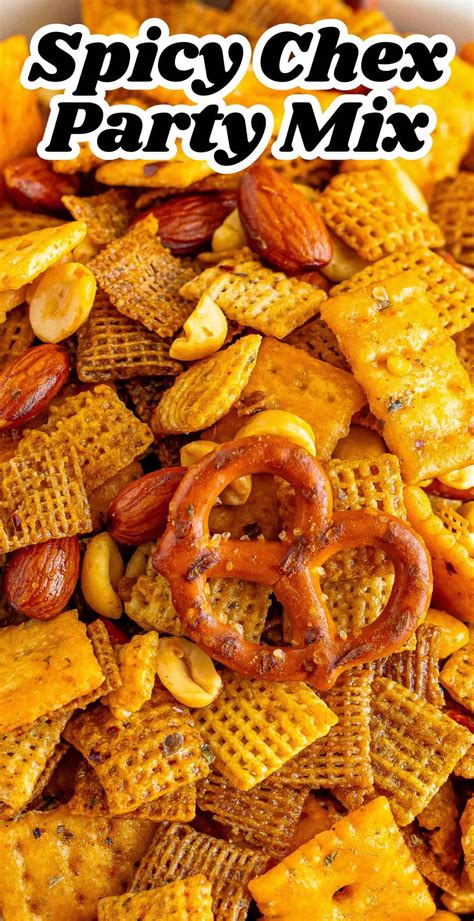 Firecracker Spicy Chex Mix Recipe