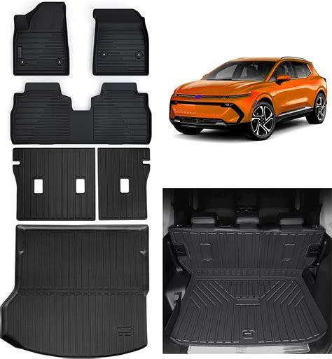 AltraVos Floor Mats & Trunk Mat for All-New 2024 2025 Chevy Equinox EV ...