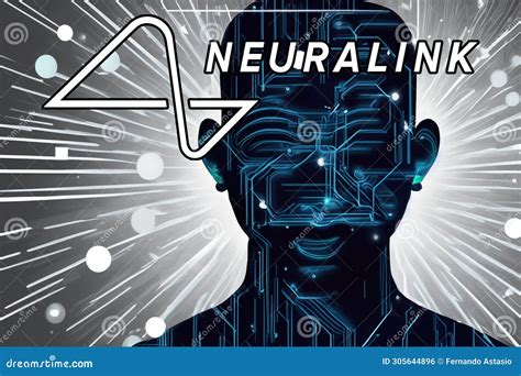 Neuralink. Elon Musk Artificial Intelligence Stock Photo - Image of ...