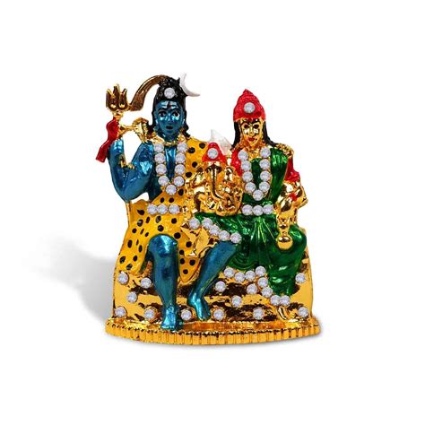 Buy Utkarsh Lord Shiv Parivar| Shiv-Leela| Idol (St-696) Multicolor ...