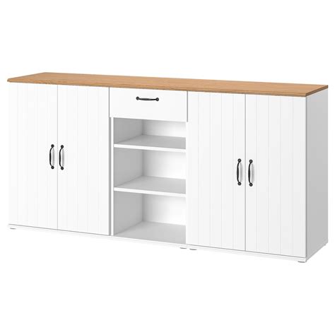 SKRUVBY storage combination, white, 190x90 cm (743/4x353/8") - IKEA