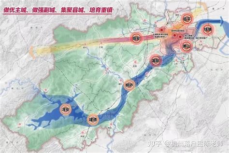 杭州区域划分图图片大全