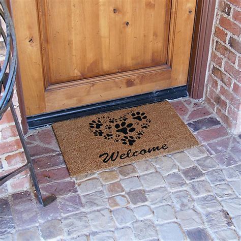 Rubber-Cal 2-ft x 3-ft Brown Coir Rectangular Indoor or Outdoor Animals ...