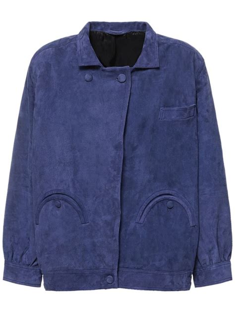 Viva marino cleo leather bomber jacket - Blazé Milano - Women ...