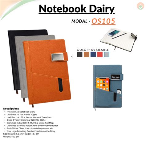 Personalized Leather Diary with Name | Magnetic Flip Lock Notebook A5 ...