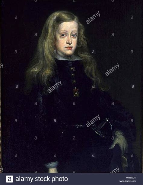 King Charles II of Spain. circa 1666. Charles II of Spain Stock Photo ...