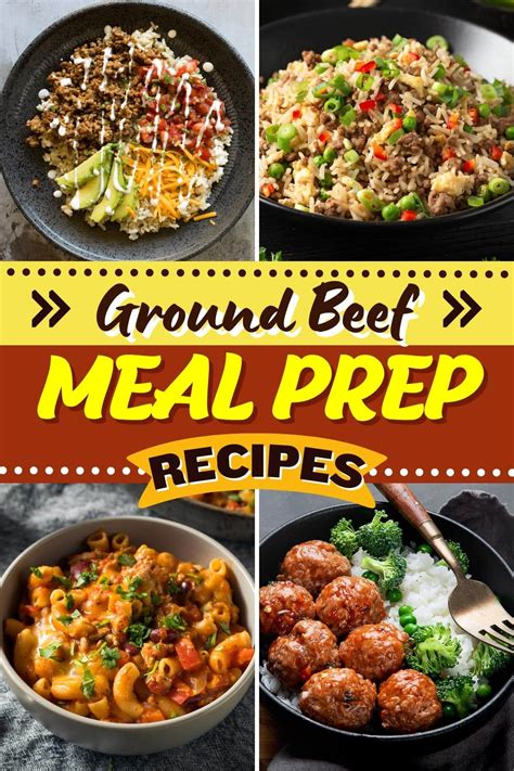 30 Best Ground Beef Meal Prep Recipes - Insanely Good