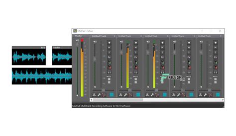 NCH MixPad Tutorial 的图像结果