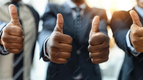 A teams thumbsup approval | Premium AI-generated image