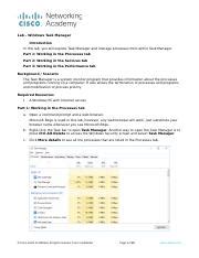 3.3.12 Lab Windows Task Manager 的图像结果