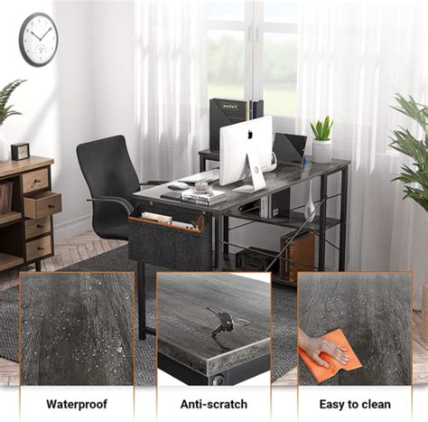 Small L Shaped Computer Desk, 47 Inch L-Shaped India | Ubuy